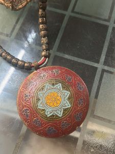 Mandalaart  Pendant Necklace