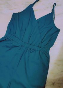 Sea Green Jumpsuit For Girl Or Woman 32 Bust