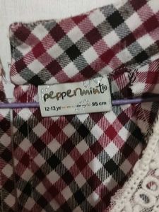 Cute Gingham Mini Dress