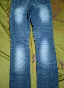 Cute Embellished Denim Jeans