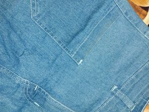 Blue Denim Shorts