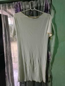 Length 35,Women's White T-Shirt