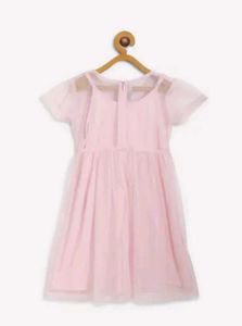 KidsDew Net n Sequins Pink Party Dress