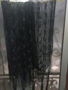 Stole, Women, Girl, Black
