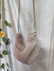 Fuzzy Shoulder Bag