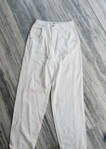 denim jeans off white colour