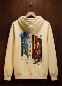SALE Luxury Cream Full-Zip Hoodie