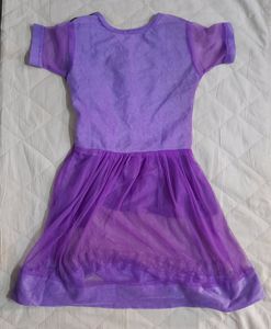 Purple Frocks For Girls