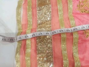 Elegant Pink Kurta with dupatta Gold Embroidery