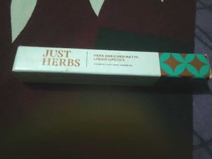 Just Herbs Lipstick - hibiscus Red