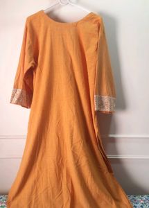 ELegant gold yellow color Kurti