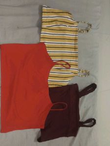 Bundle of 3 Casual Tank Tops