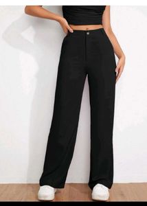 Women's Black Wide Leg Pants