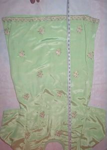original crap silk with Pink Dupatta