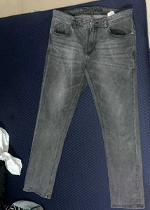 Gray Denim Jeans