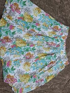 Floral Fluffy Skirt
