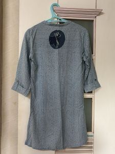 Striped Blue Tunic Top kurta