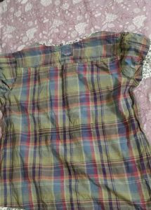 Plaid Short Sleeve Shirt
