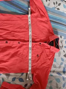 Men's Red Casual Shirt