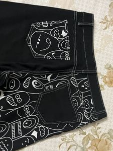 Casual Graphic Pants