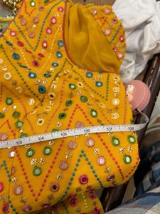 Festive Anarkali Mirror Work Heavy Set