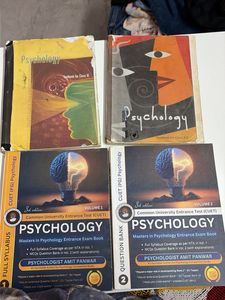 Psychology Textbooks & CUET Exam Prep