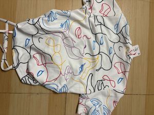 white colored line top