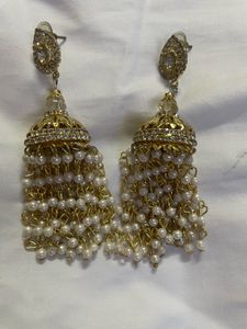 pearl jhumka