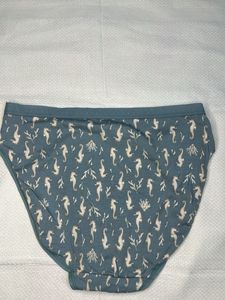 Cute Seahorse Print Briefs