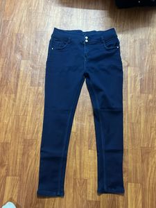 34 Size Women Skinny Fit 2 Button Jeans