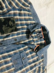 New Checked Casual Thick Shirt, Padded Shirt H&amp;M