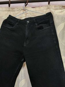 Black Wide Leg Jeans