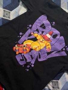 Graphic Print Black T-Shirt