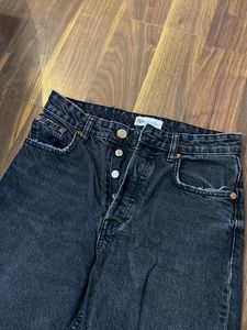 Zara Black straight fit Jeans