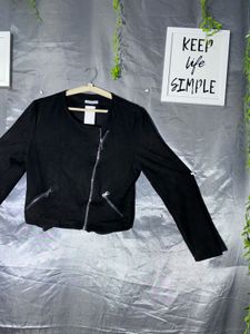 Stylish Black suede  Jacket