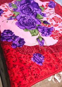 Thick Red Blanket