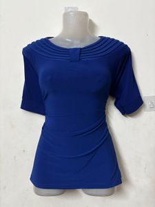 Elegant Blue Top