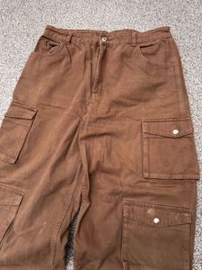 Brown Cargo Pants