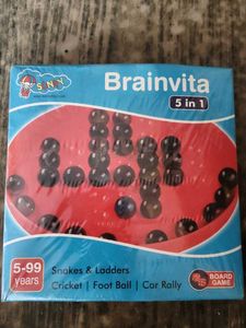Sunny Brainvita 5-in-1 Board Game