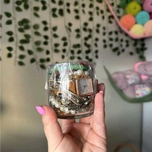 Mystery Jewellery Jar with Assorted Jewelry Collec