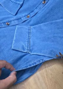 Denim Shirt Dress