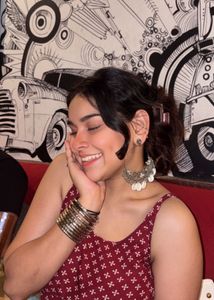 Maroon Printed Kurta Top