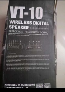 RESTOCKED*WIRELESS SPEAKER WITH CHARGING CABLE