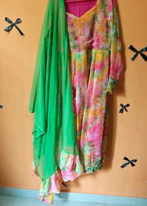 Vibrant Floral Print dress