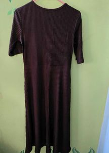 coffee brown bodycon