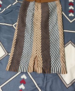 Length-25,,Chic Striped Pencil Skirt