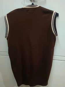 Vintage Brown Sweater Vest
