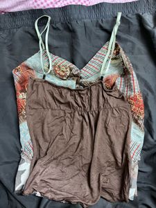 Boho Print Cami Top