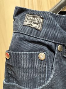 Versace Jeans Couture Navy Blue Denim