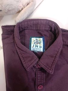 Maroon Casual Shirt